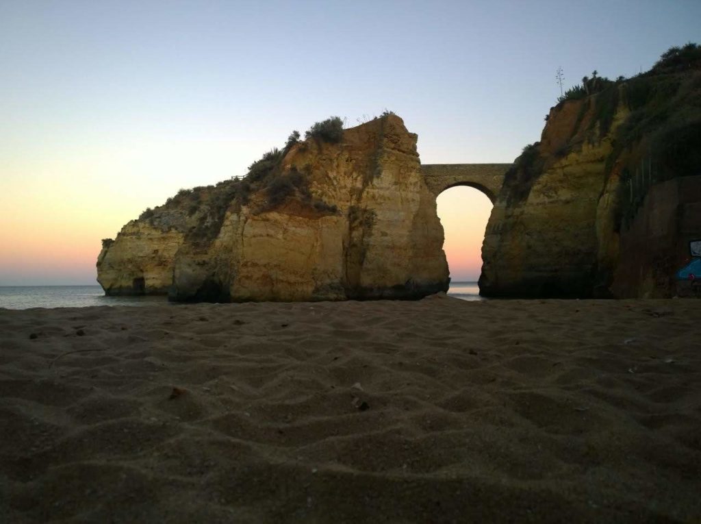 Backpacking in Portugal: Strand in Lagos